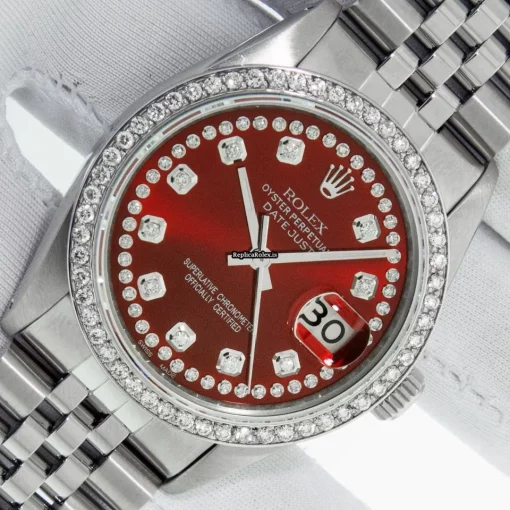 Incredible Fake Rolex Datejust 16030 Caliber 3035 Automatic Movement 36mm Steel Case Mens/unisex Watch