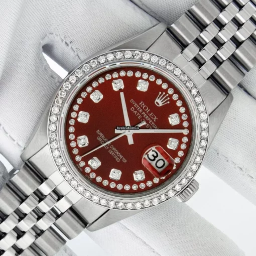 Incredible Fake Rolex Datejust 16030 Caliber 3035 Automatic Movement 36mm Steel Case Mens/unisex Watch - Image 2