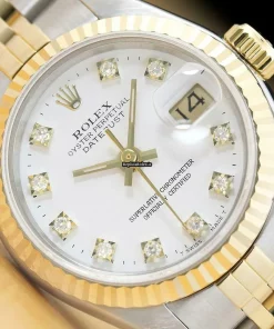 Wholesale Imitation Rolex Lady-datejust 69173 Caliber 2135 Automatic Movement 26mm Steel Case Womens Watch