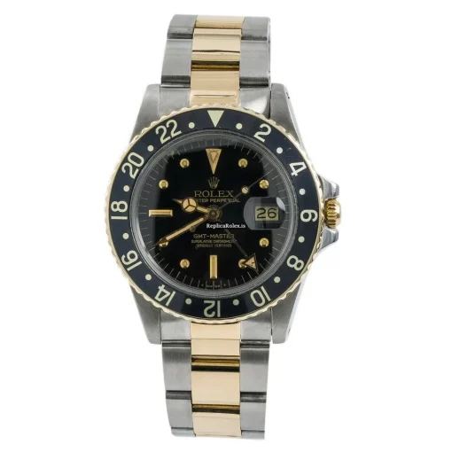 Fine Replica Rolex Gmt-master 1675 40mm Steel Case Mens/unisex Watch