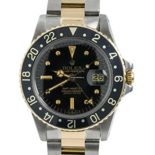 Fine Replica Rolex Gmt-master 1675 40mm Steel Case Mens/unisex Watch - Image 4