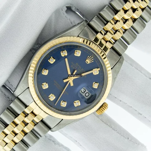 Top Replica Rolex Datejust 16013 Caliber 3035 Automatic Movement 36mm Gold/steel Case Mens/unisex Watch - Image 2
