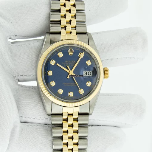 Top Replica Rolex Datejust 16013 Caliber 3035 Automatic Movement 36mm Gold/steel Case Mens/unisex Watch - Image 4