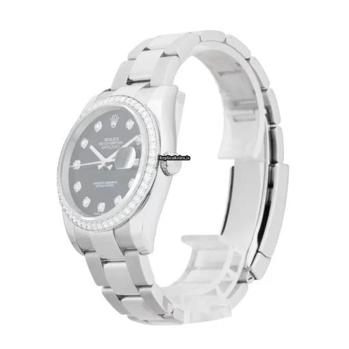 Offering Clone Rolex Datejust 116244 Automatic Movement 36mm Steel Case Watch - Image 2