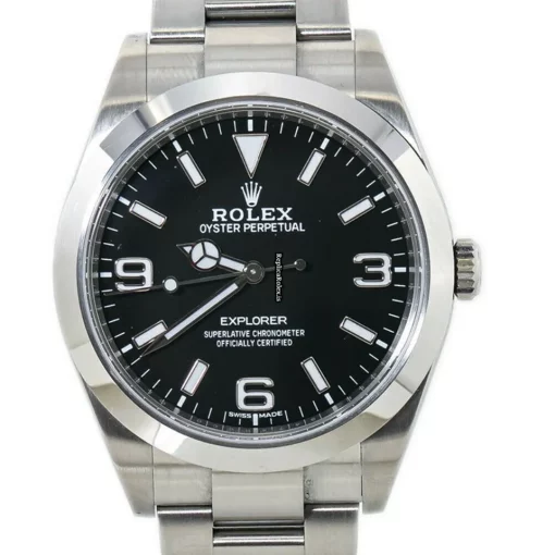 Inexpensive Fake Rolex Explorer 214270 Automatic Movement 39mm Steel Case Mens/unisex Watch - Image 4