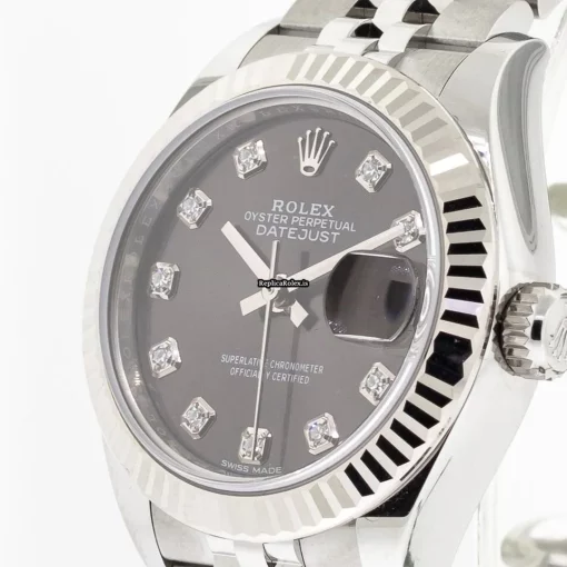 Beautiful Replica Rolex Lady-datejust 279174 Caliber 2236 Automatic Movement 28mm Steel Case Womens Watch