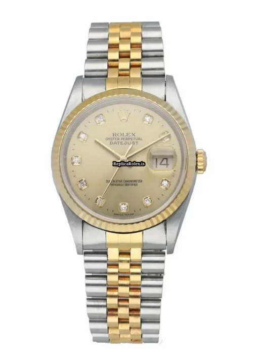 Cheap Imitation Rolex Datejust 16233 Caliber 3135 Automatic Movement 36mm Steel Case Mens/unisex Watch