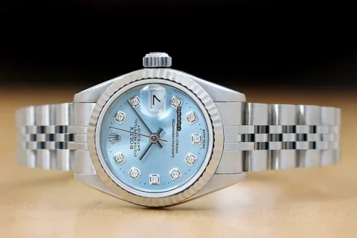 Exquisite Fake Rolex Lady-datejust 69174 Caliber 2135 Automatic Movement 26mm Steel Case Womens Watch - Image 2