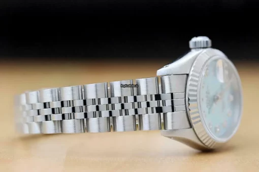 Exquisite Fake Rolex Lady-datejust 69174 Caliber 2135 Automatic Movement 26mm Steel Case Womens Watch - Image 7