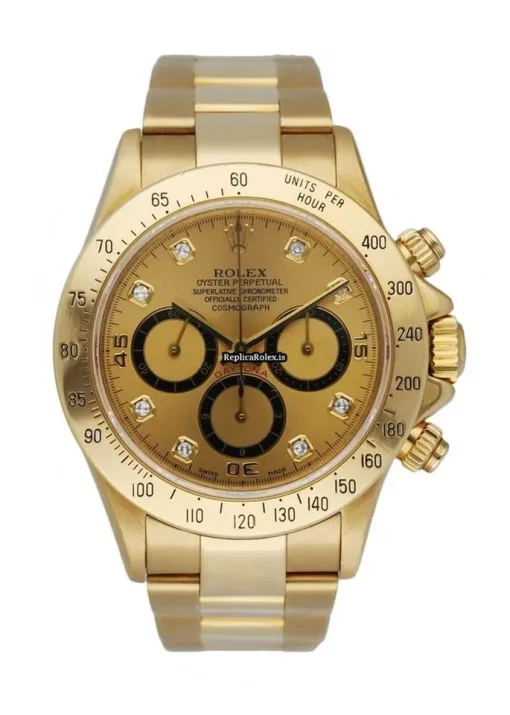 Excellent Replica Rolex Daytona 16528 Automatic Movement 40mm Yellow Gold Case Mens/unisex Watch