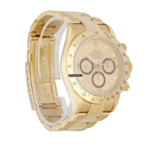 Excellent Replica Rolex Daytona 16528 Automatic Movement 40mm Yellow Gold Case Mens/unisex Watch - Image 3