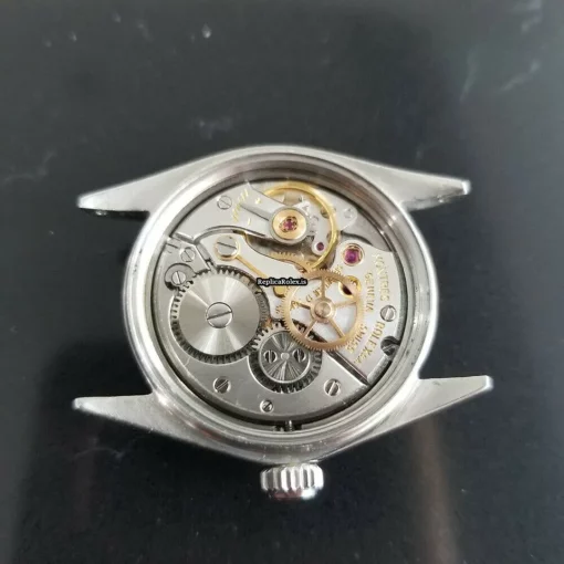 Durable Replica Rolex Oyster Precision Caliber 1215 Manual Winding Movement 30mm Steel Case Mens/unisex Watch - Image 10