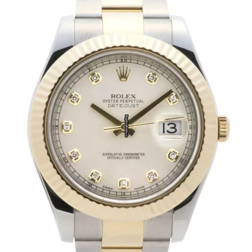 Fine Fake Rolex Datejust II 116333 Automatic Movement 41mm Steel Case Mens/unisex Watch - Image 4