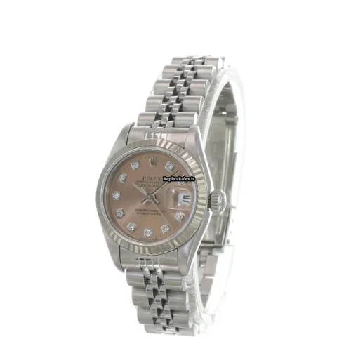 Superior Imitation Rolex Lady-datejust 69174 Caliber 2135 Automatic Movement 26mm Steel Case Womens Watch - Image 4