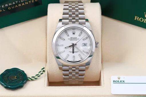 Fine Fake Rolex Datejust 126300 Caliber 3235 Automatic Movement 41x48mm Steel Case Mens/unisex Watch