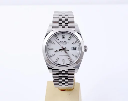 Fine Fake Rolex Datejust 126300 Caliber 3235 Automatic Movement 41x48mm Steel Case Mens/unisex Watch - Image 3