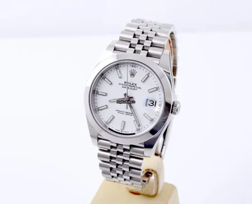 Fine Fake Rolex Datejust 126300 Caliber 3235 Automatic Movement 41x48mm Steel Case Mens/unisex Watch - Image 4