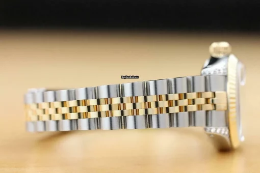 Superb Fake Rolex Lady-datejust 69173 Caliber 2135 Automatic Movement 26mm Steel Case Womens Watch - Image 8
