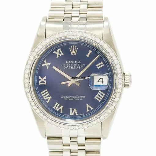 High Quality Fakes Rolex Datejust Turn-o-graph 16264 Automatic Movement 38mm Steel Case Mens/unisex Watch - Image 4