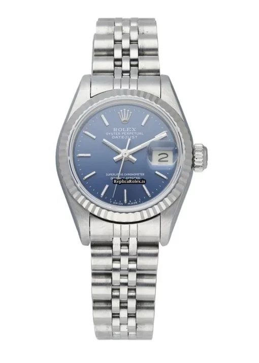 High Quality Fake Rolex Lady-datejust 69174 Automatic Movement 26mm Steel Case Womens Watch