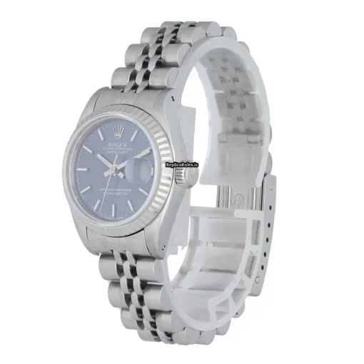 High Quality Fake Rolex Lady-datejust 69174 Automatic Movement 26mm Steel Case Womens Watch - Image 2