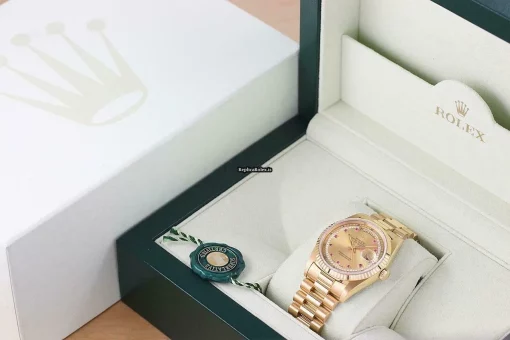 Wonderful Replicas Rolex Day-date 36 18238 Caliber 3155 Automatic Movement 36mm Yellow Gold Case Mens/unisex Watch - Image 6