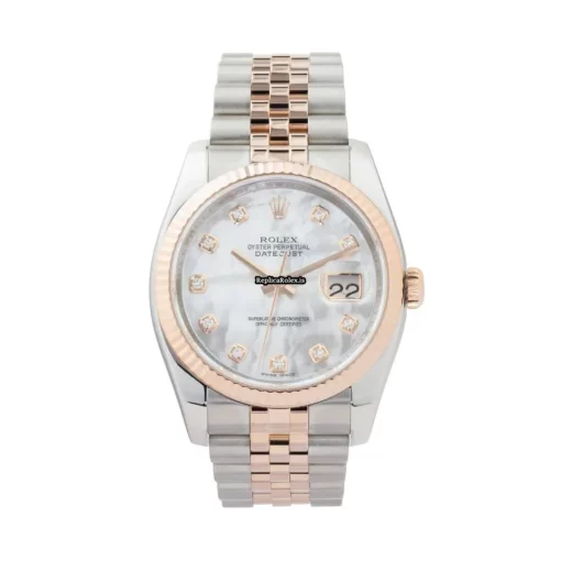 Attractive Replica Rolex Datejust 116231 Caliber 3135 Automatic Movement 36mm Gold/steel Case Mens/unisex Watch
