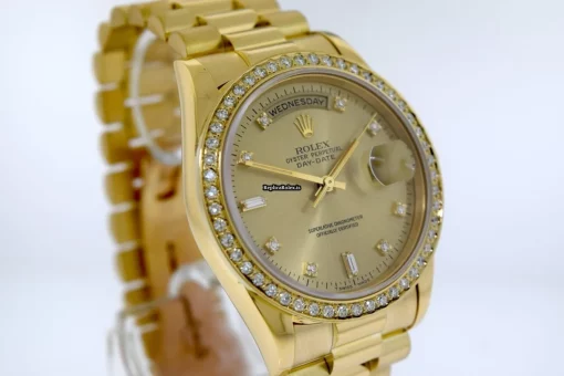 1:1 Fake Rolex Day-date 36 18238a Automatic Movement 36mm Yellow Gold Case Mens/unisex Watch - Image 2