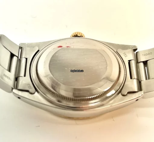 Great Knockoff Rolex Datejust 16013 Caliber 3035 Automatic Movement 36mm Gold/steel Case Mens/unisex Watch - Image 12