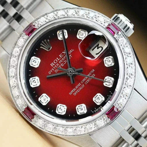 Remarkable Replica Rolex Lady-datejust 6917 Caliber 2030 Automatic Movement 26mm Steel Case Womens Watch
