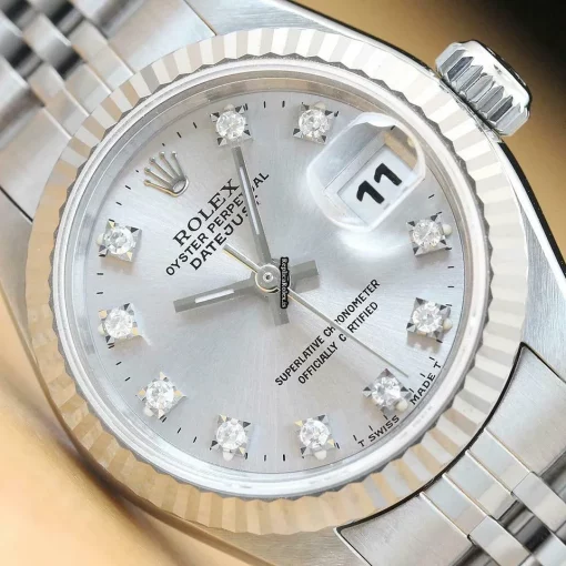 Remarkable Fake Rolex Lady-datejust 69174 Caliber 2135 Automatic Movement 26mm Steel Case Womens Watch