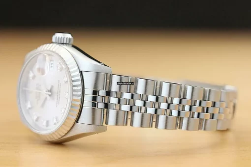 Remarkable Fake Rolex Lady-datejust 69174 Caliber 2135 Automatic Movement 26mm Steel Case Womens Watch - Image 4