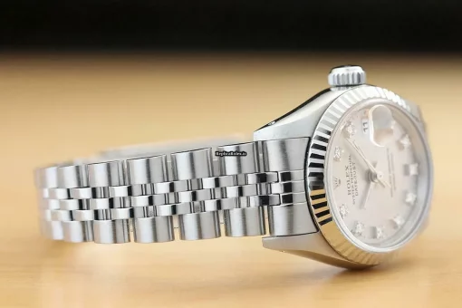Remarkable Fake Rolex Lady-datejust 69174 Caliber 2135 Automatic Movement 26mm Steel Case Womens Watch - Image 7
