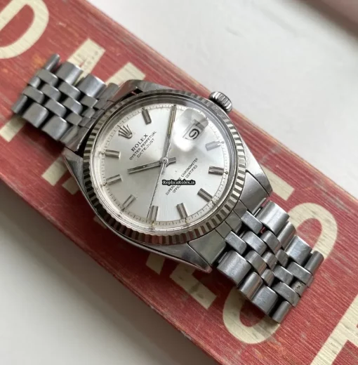 Reliable Fake Rolex Datejust 1601 Caliber 1570 Automatic Movement 36mm Steel Case Mens/unisex Watch - Image 2