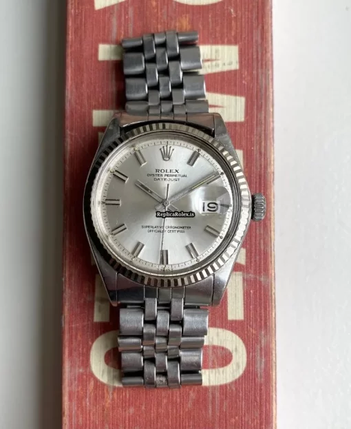 Reliable Fake Rolex Datejust 1601 Caliber 1570 Automatic Movement 36mm Steel Case Mens/unisex Watch - Image 3