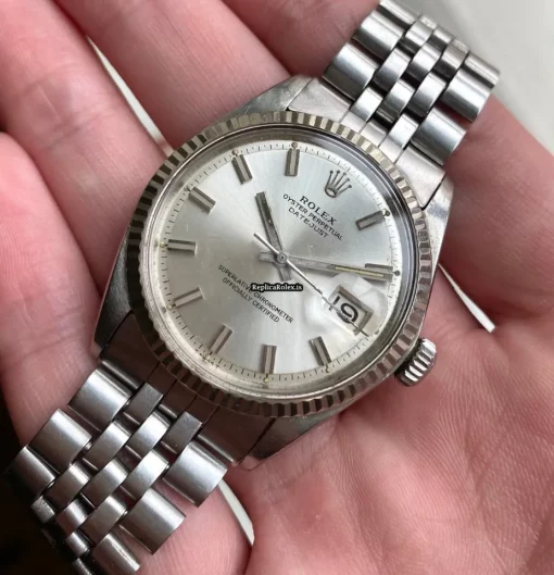 Reliable Fake Rolex Datejust 1601 Caliber 1570 Automatic Movement 36mm Steel Case Mens/unisex Watch - Image 4