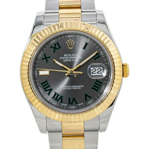 Attractive Fake Rolex Datejust II 116333 Automatic Movement 41mm Steel Case Mens/unisex Watch - Image 4