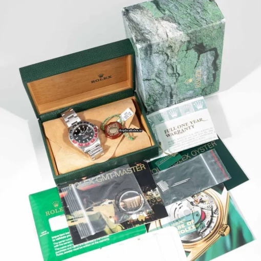 Excellent Clone Rolex Gmt-master II 16710 Caliber 3185 Automatic Movement 40mm Steel Case Mens/unisex Watch - Image 8