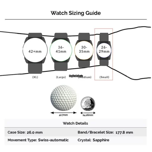 Wonderful Replica Rolex Lady-datejust 69174 Automatic Movement 26mm Steel Case Womens Watch - Image 6