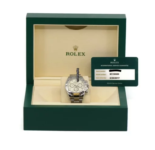 Amazing Fake Rolex Daytona 116520 Caliber 4130 Automatic Movement 40mm Steel Case Mens/unisex Watch - Image 4