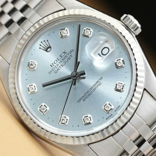 Luxury Replica Rolex Datejust 16014 Caliber 3035 Automatic Movement 36mm Steel Case Mens/unisex Watch