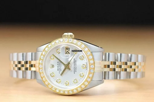 High-end Replicas Rolex Oyster Perpetual Lady Date 6916 Caliber 2030 Automatic Movement 26mm Steel Case Womens Watch - Image 3