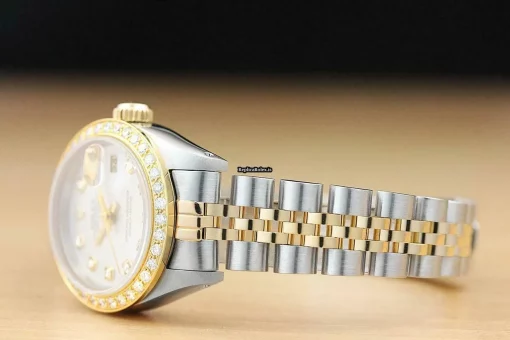 High-end Replicas Rolex Oyster Perpetual Lady Date 6916 Caliber 2030 Automatic Movement 26mm Steel Case Womens Watch - Image 4