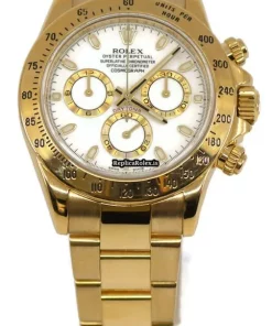 Cheap Clone Rolex Daytona 116528 Caliber 4130 Automatic Movement 40mm Yellow Gold Case Mens/unisex Watch
