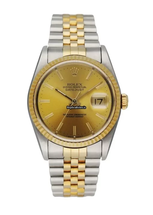 Design Fake Rolex Datejust 16233 Caliber 3135 Automatic Movement 36mm Steel Case Mens/unisex Watch