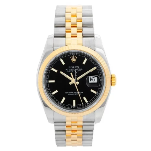 Incredible Fake Rolex Datejust 116233 Automatic Movement 36mm Gold/steel Case Mens/unisex Watch