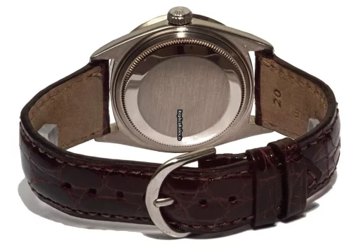 Well Made Replica Rolex Day-date 36 1803 Caliber 1556 Automatic Movement 36mm White Gold Case Mens/unisex Watch - Image 3