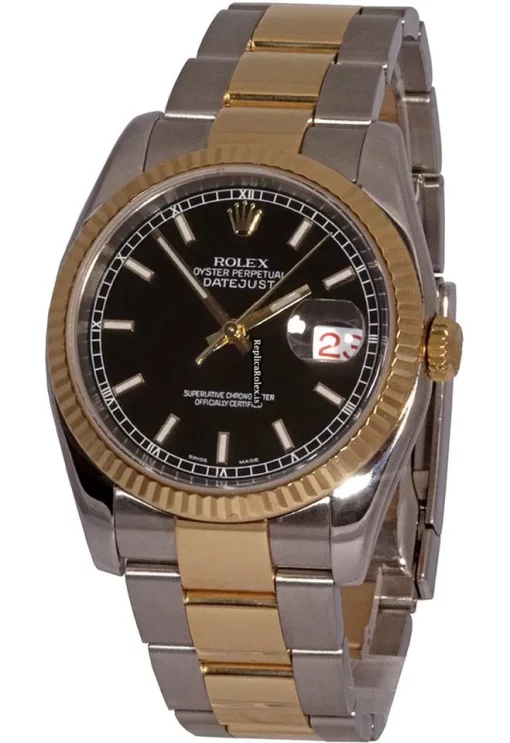 Unique Replica Rolex Datejust 116233 Caliber 3135 Automatic Movement 36mm Gold/steel Case Mens/unisex Watch