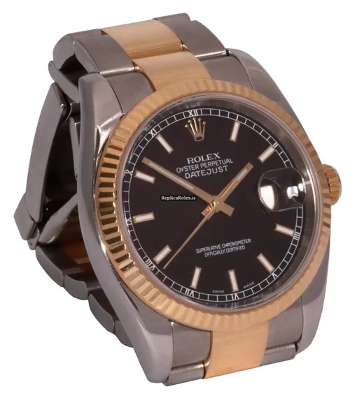 Unique Replica Rolex Datejust 116233 Caliber 3135 Automatic Movement 36mm Gold/steel Case Mens/unisex Watch - Image 2
