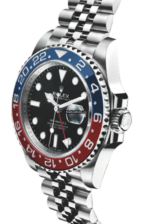 Design Replica Rolex Gmt-master II 126710blro Automatic Movement 40mm Steel Case Mens/unisex Watch - Image 3